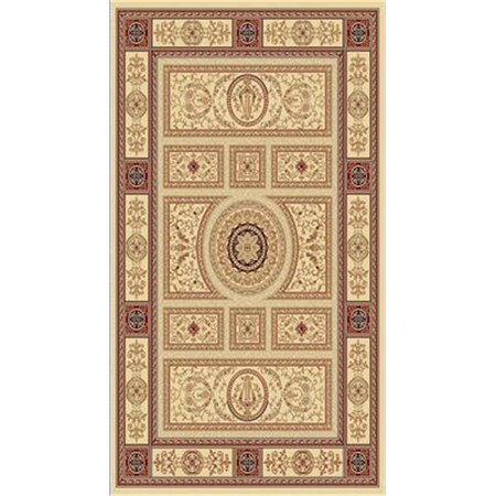 Dynamic Rugs Legacy Rectangular Rug, Ivory - 5 Ft. 3 In. X 7 Ft. 7 In. LE6958021102